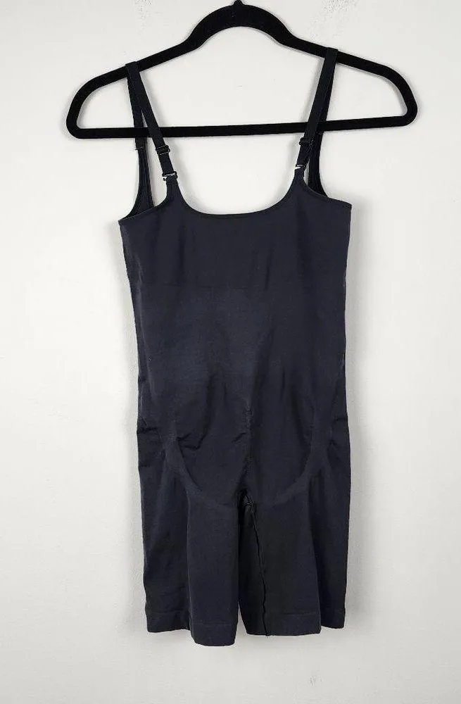 Maidenform Flexes Black Shape wear Stretch Jumpsuit Romper Size L - Image 3