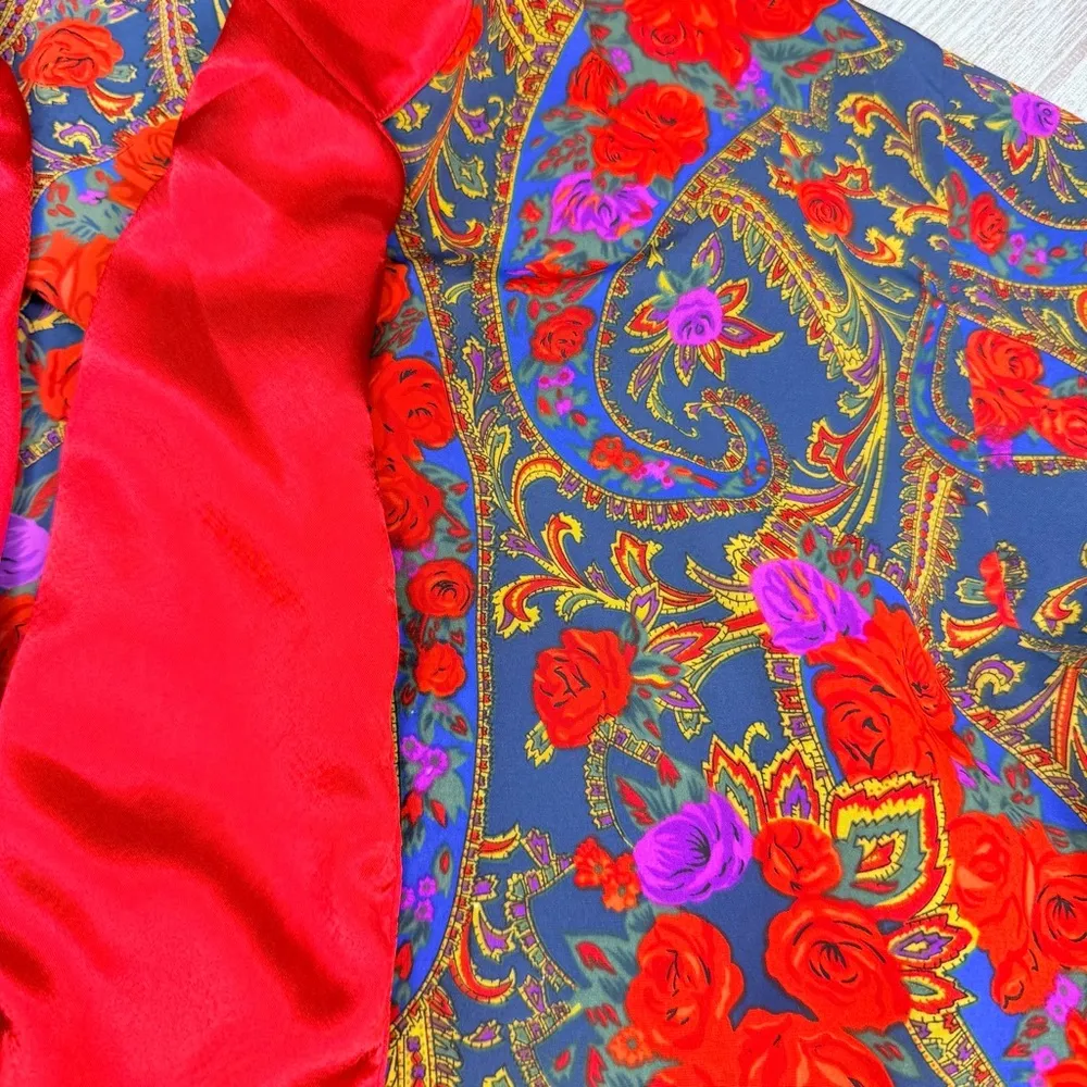 Vintage 90s retro Victoria’s Secrets gold label dressing robe  Nighty lingerie - Image 3