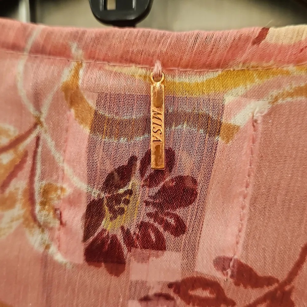 💕MISA LOS ANGELES💕  Ceyla Top ~ Cristobal Mirror Floral Print Small - Image 13