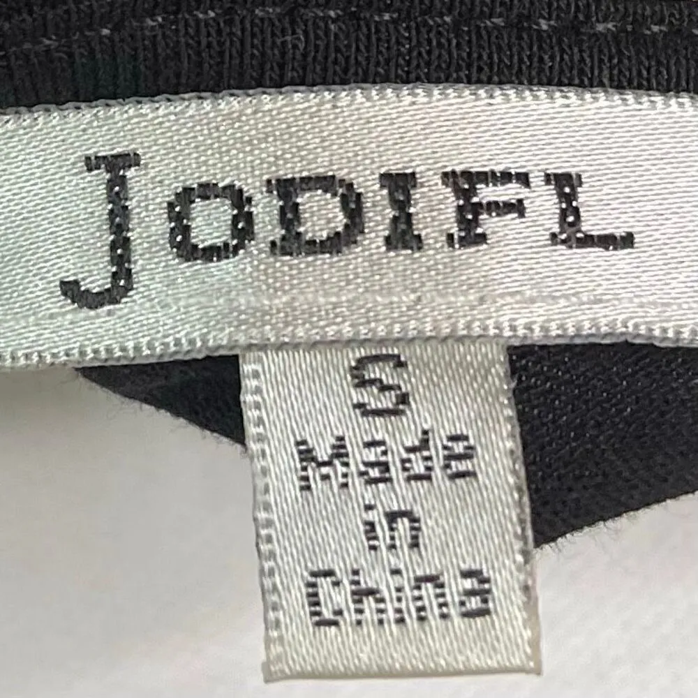 NWT JODIFL Crochet Flounce Sleeve Top (Black) - Small - Image 8