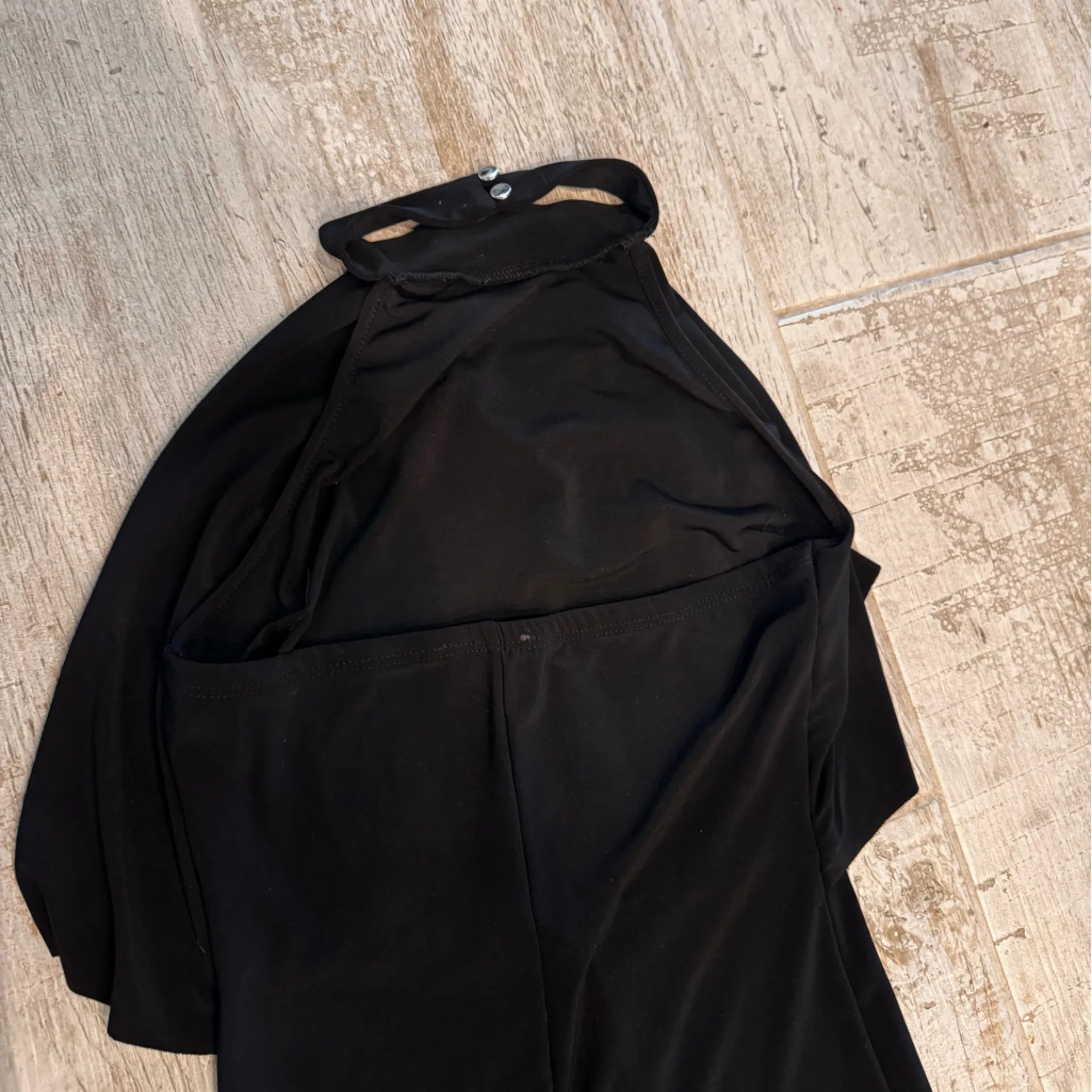 Black Halter Jumpsuit - Image 7