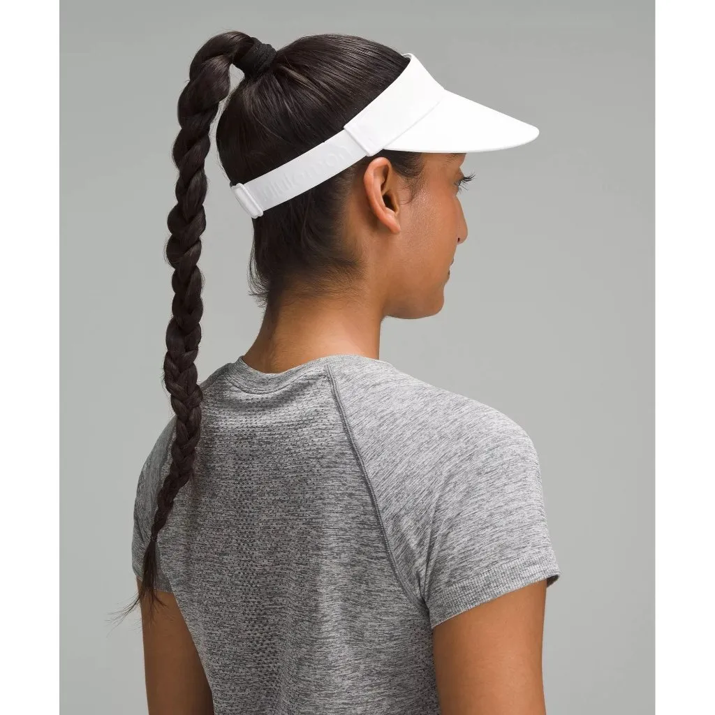 LULULEMON White Fast Paced Run Visor NEW NWT - Image 3