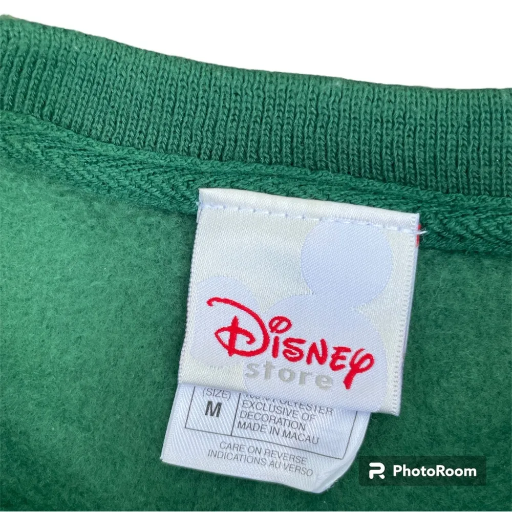 Disney Snow White Seven Dwarfs Grumpy Embroidered Sweatshirt Size Medium PC - Image 5