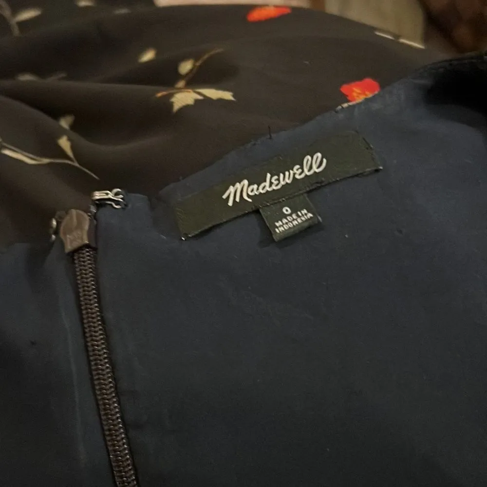 Madewell tulip floral black maxi dress 0 - Image 12