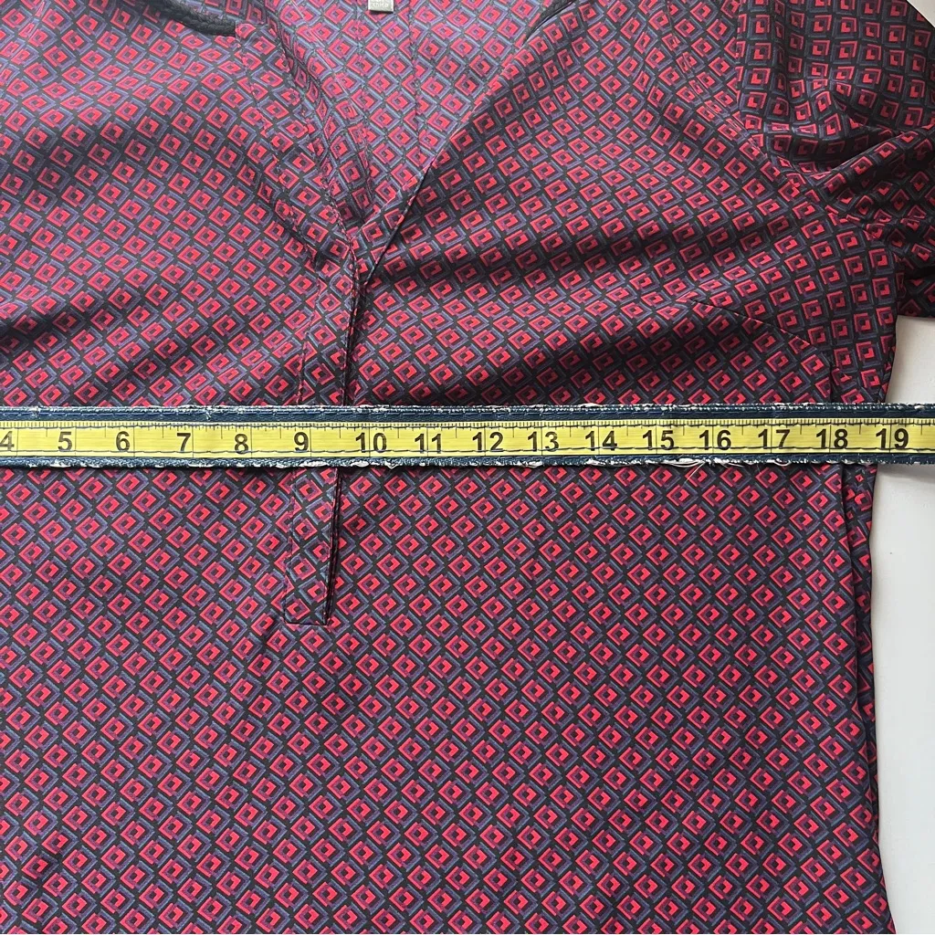 Anthropologie Women's Geometric Patterned Top - Image 6