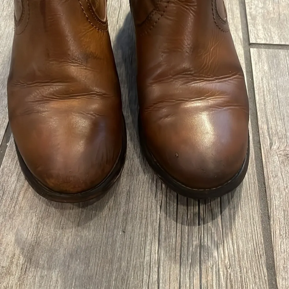 Frye Brown Leather Boots - Image 5