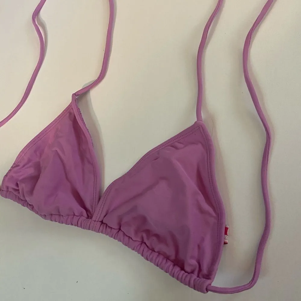 Ibiza Swimwear Bikini Top Purple Size M - Image 4