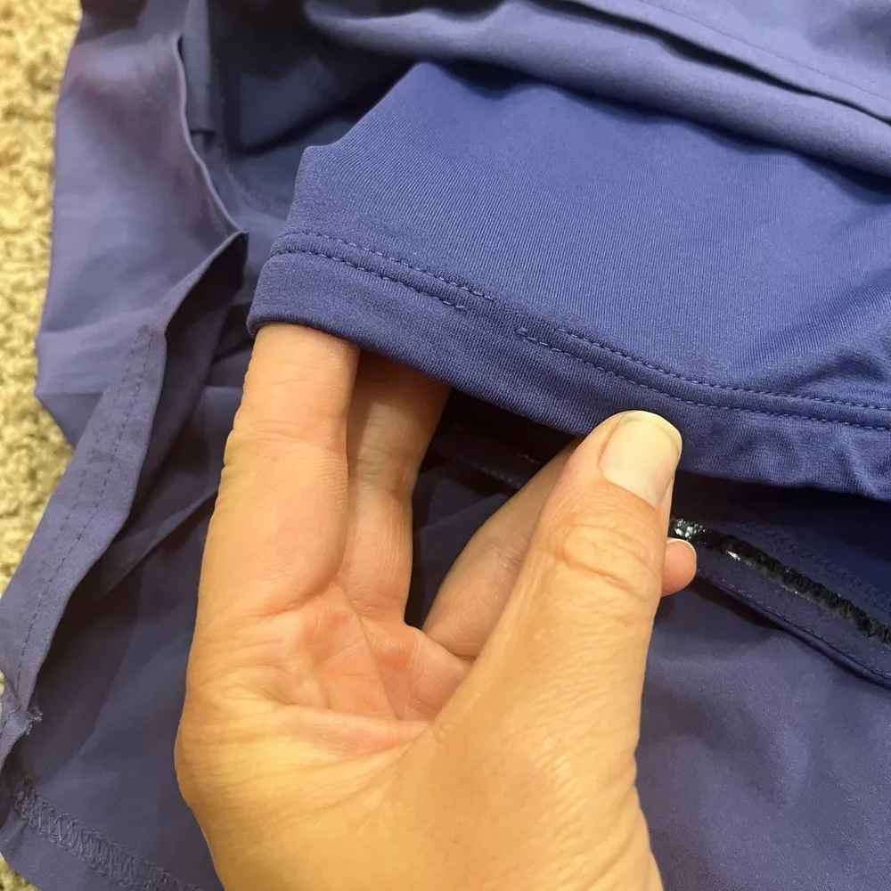 Lululemon Run Speed Pleated Tennis Skirt Skort Sz 6 Royalty Purple - Image 6