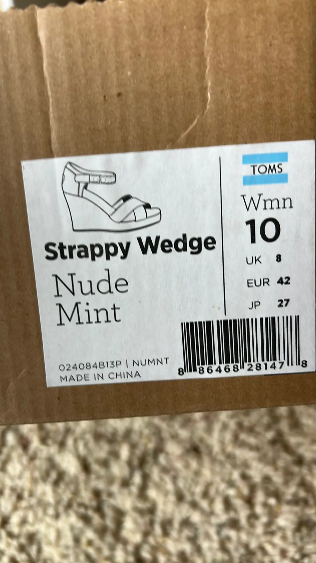 Toms  Suede Wedges - Image 2