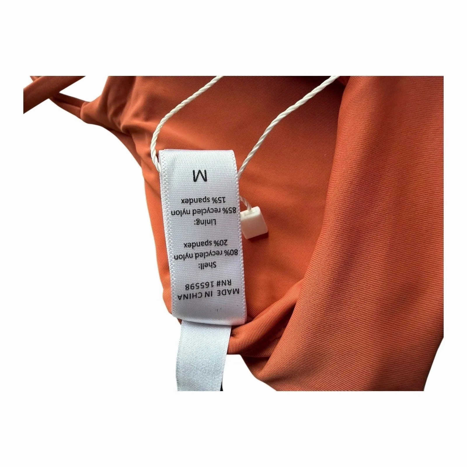 Andie Swim the Symi Bikini Top NWT size Medium in Cedar Ruched Front Swimsuit - Image 10