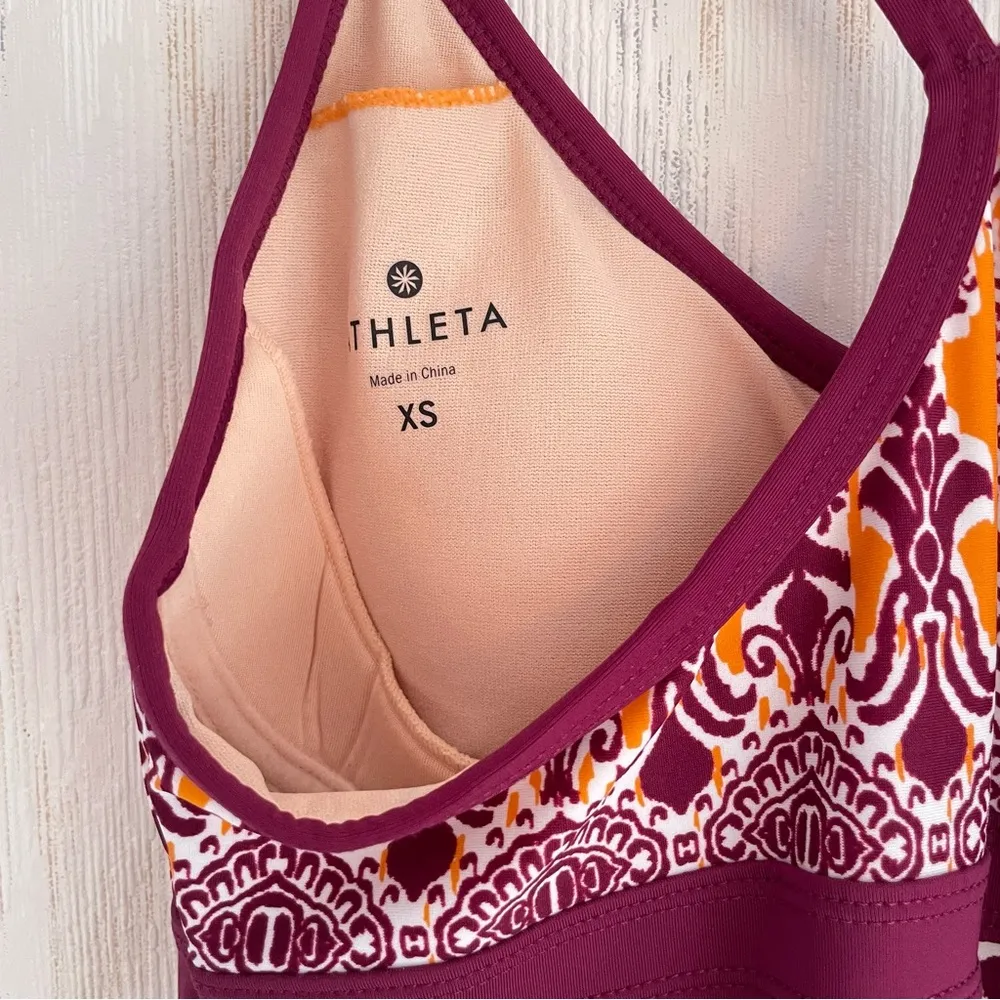 Athleta Shorebreak racerback jersey knit activewear dress Sz XS - Image 7