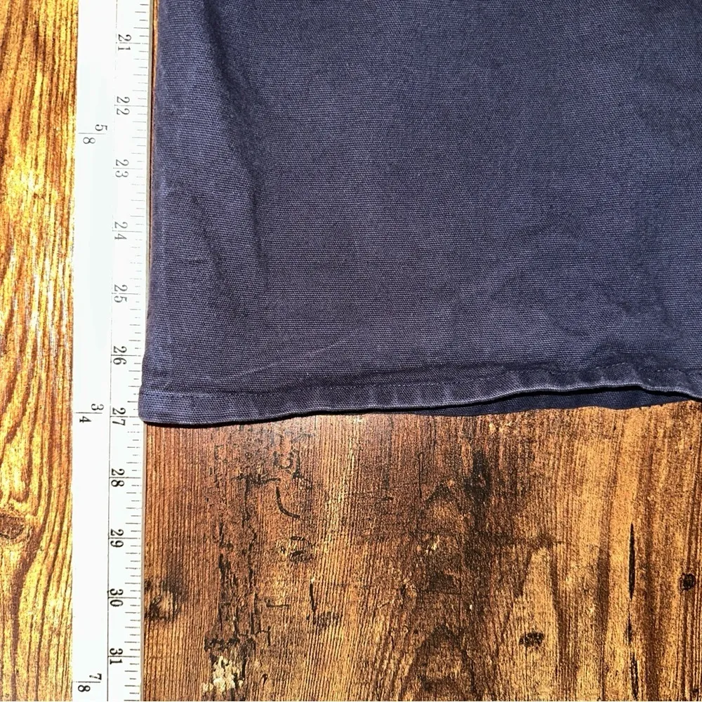 Tribe Alive Pants Womens 4 Blue Cotton High Waist Wide Leg Trousers - Image 9