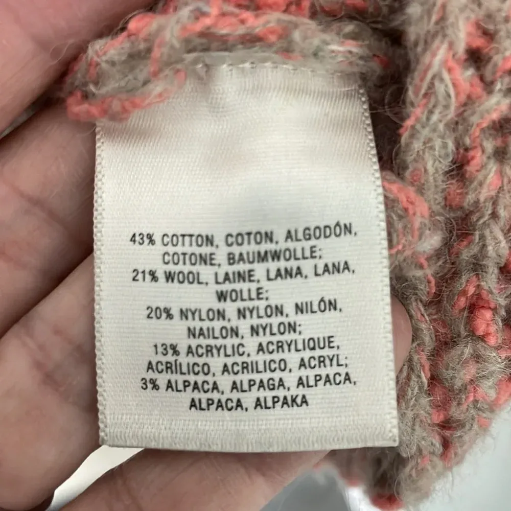 ANTHROPOLOGIE Moth Knit Sweater with Zipper Detail - Image 7