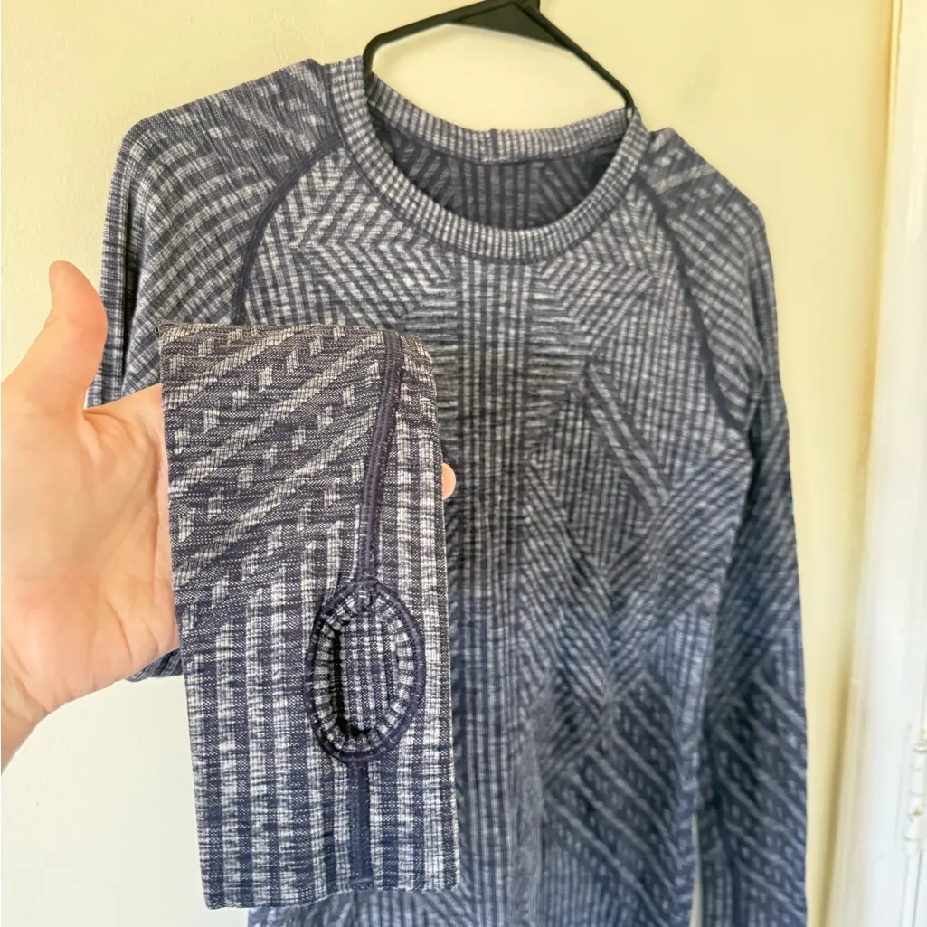 Lululemon Rest Less Pullover in Heathered Cadet Blue - Image 4