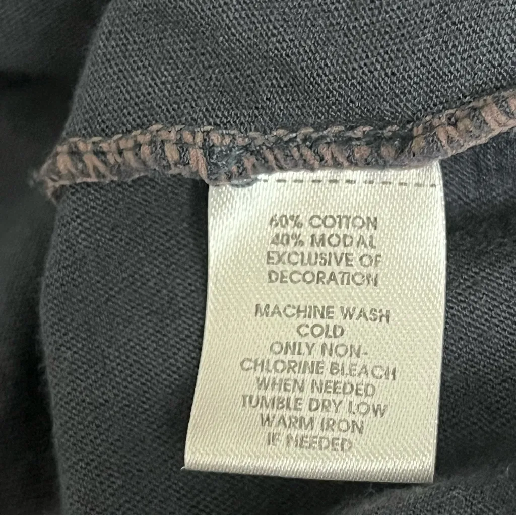 LOFT Blue Ruffle Cami Blouse Womens Goth Grunge Preppy Nautical Coastal Beach M - Image 6