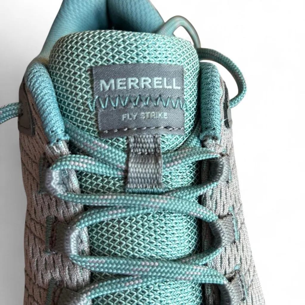 Merrell Fly Strike Trail Runners Gray/Teal Women’s 7 Hiking Shoes - Image 3