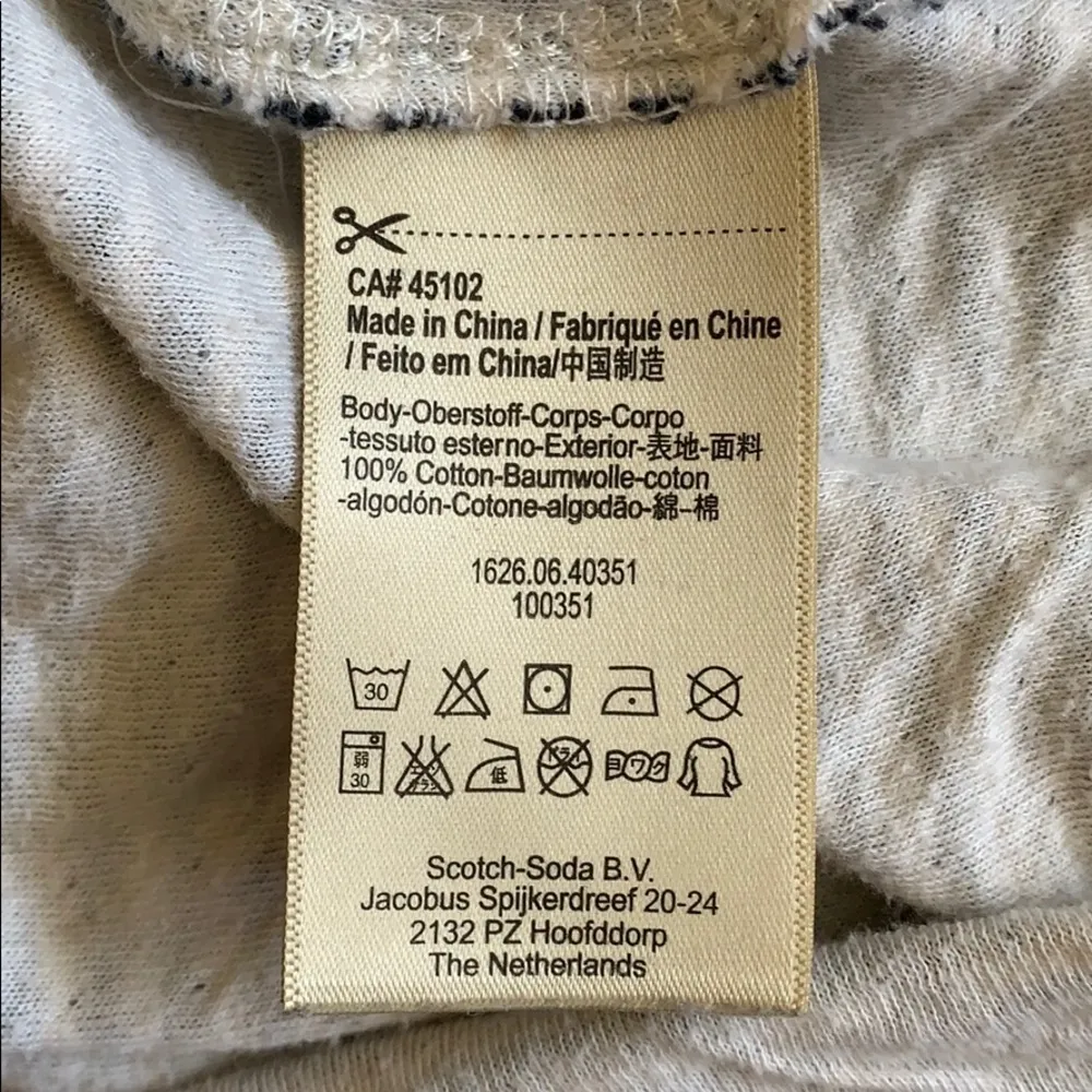 Scotch & Soda  nautical rope striped home alone top - Image 9