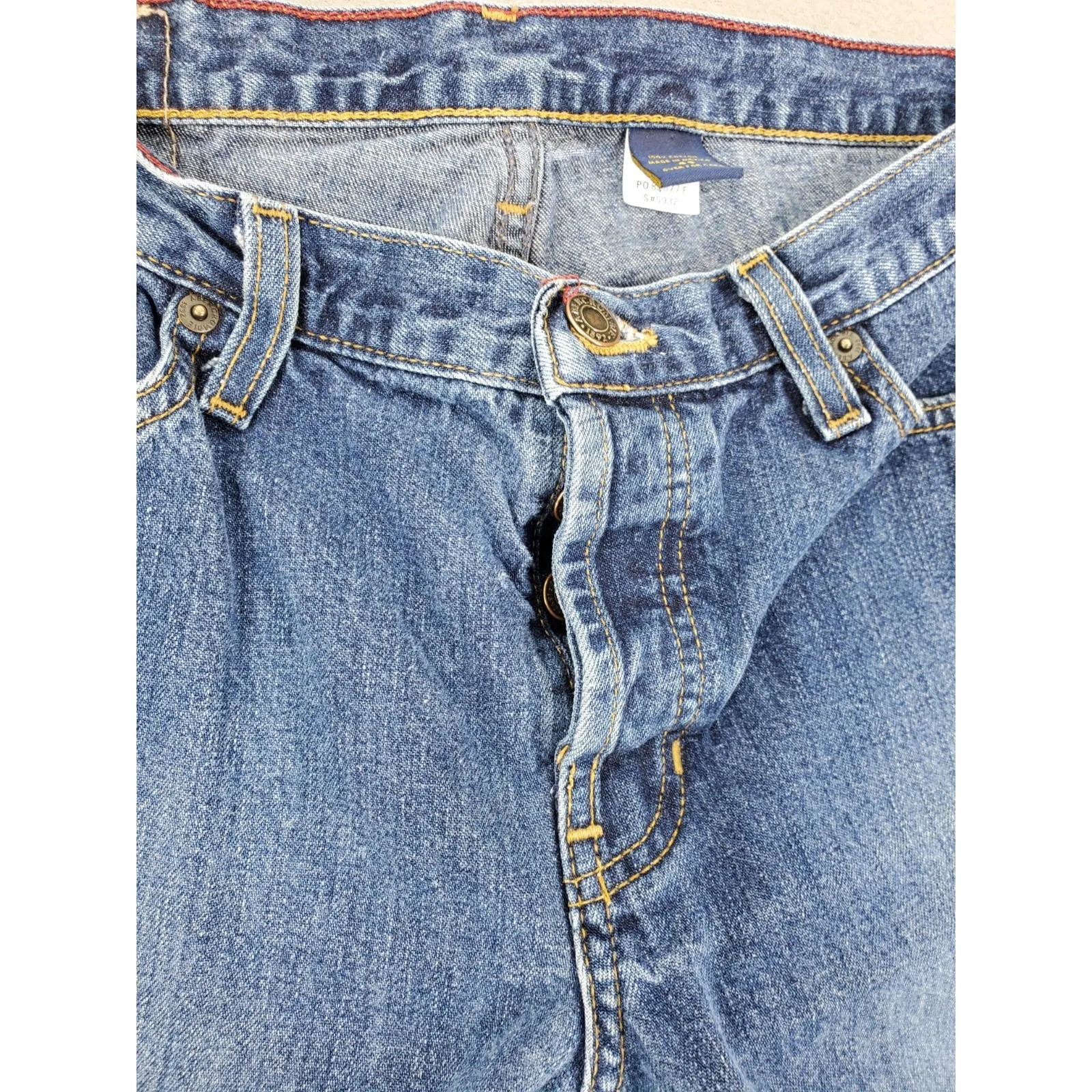 Vintage Abercrombie & Fitch Jeans Women 6s Flare Low Rise Bootcut Pocket 90s Y2K - Image 4