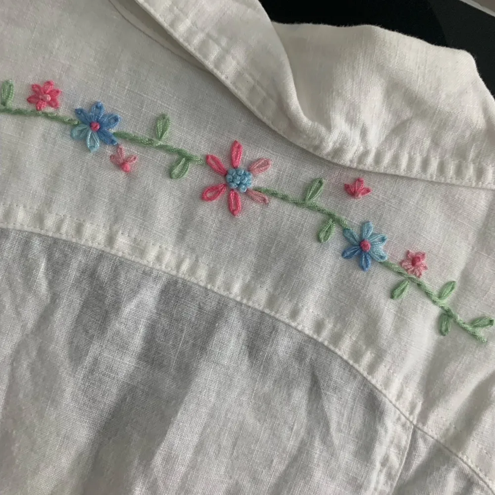 Linen jacket White Size M - Image 3