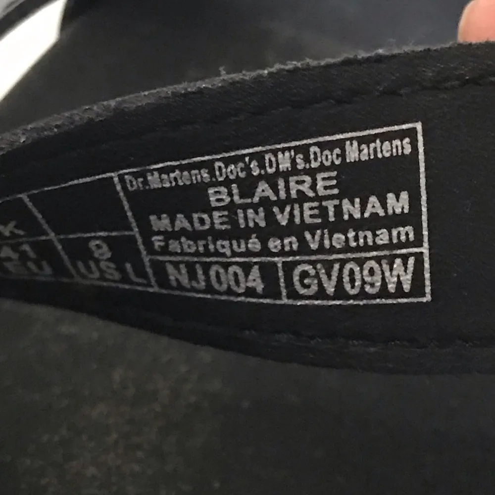 Dr. Marten’s Blair Leather Sandals In Box / Like New - Image 7