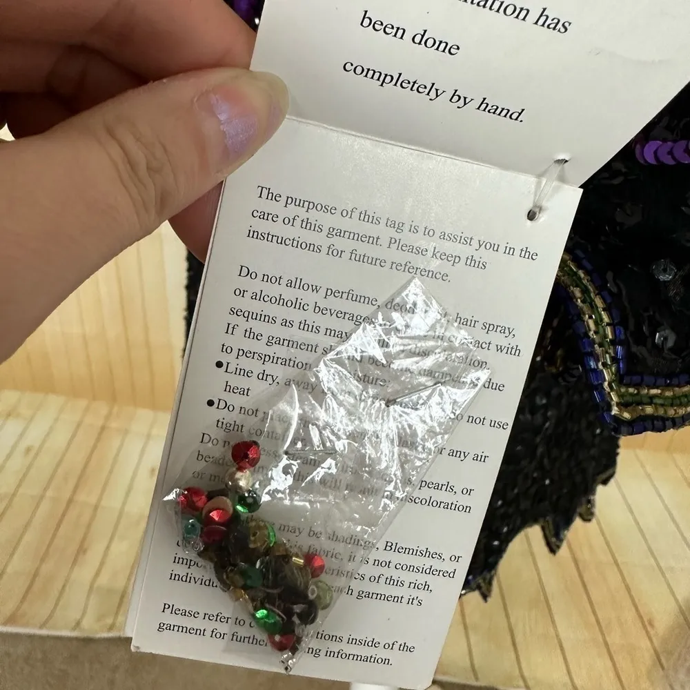 LAURENCE KAZAR Beaded Millennium Top - Image 11