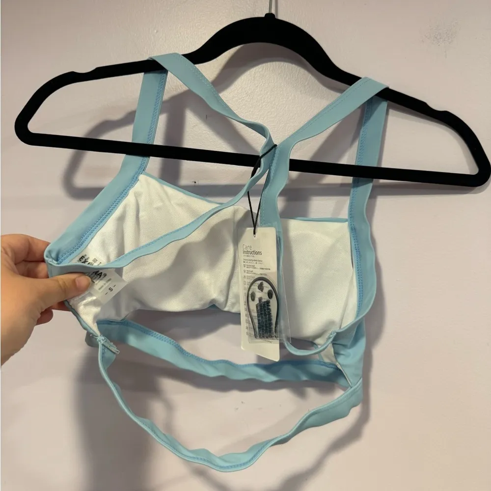 Blue strappy swimsuit top‎ - Image 4