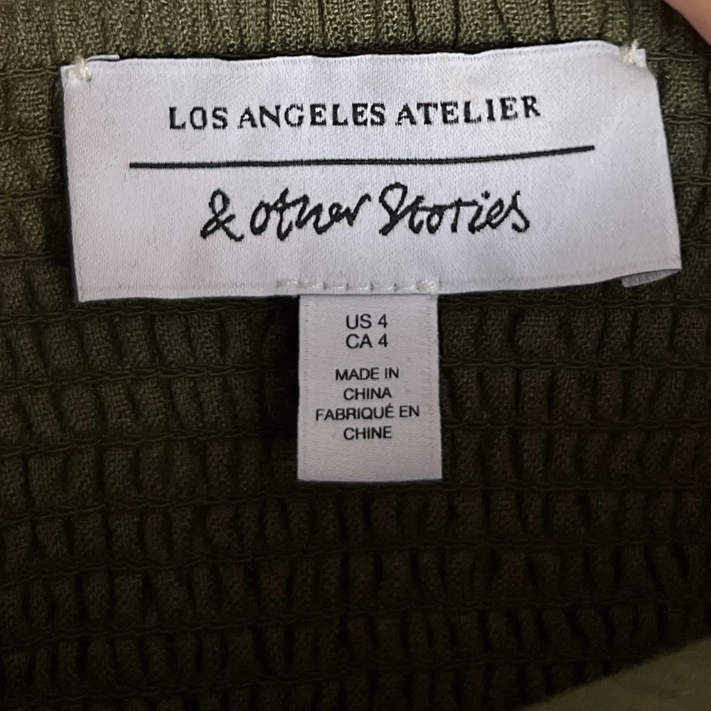 & OTHER STORIES Smocked Puff Sleeve Top - Image 14