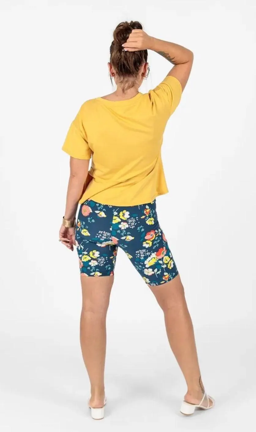 2XL Biker Shorts • Americana Collection • Red With White Stars • NWT - Image 12