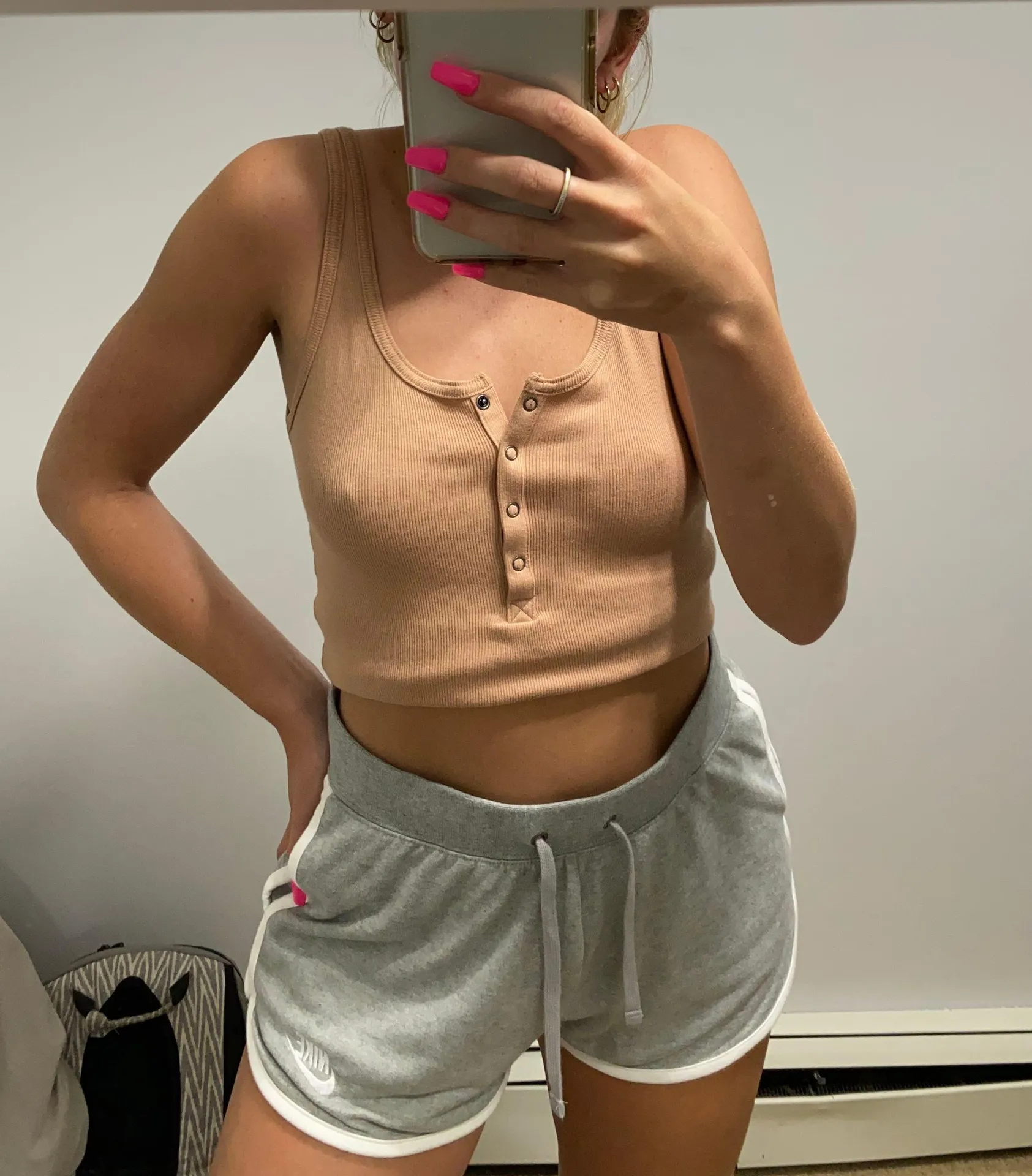 Wild Fable Button Tank Top - Image 2