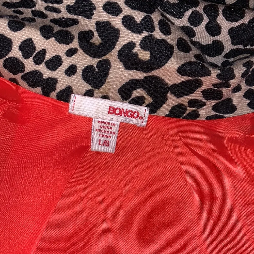 Bongo Size L Animal Print Blazer - Image 12
