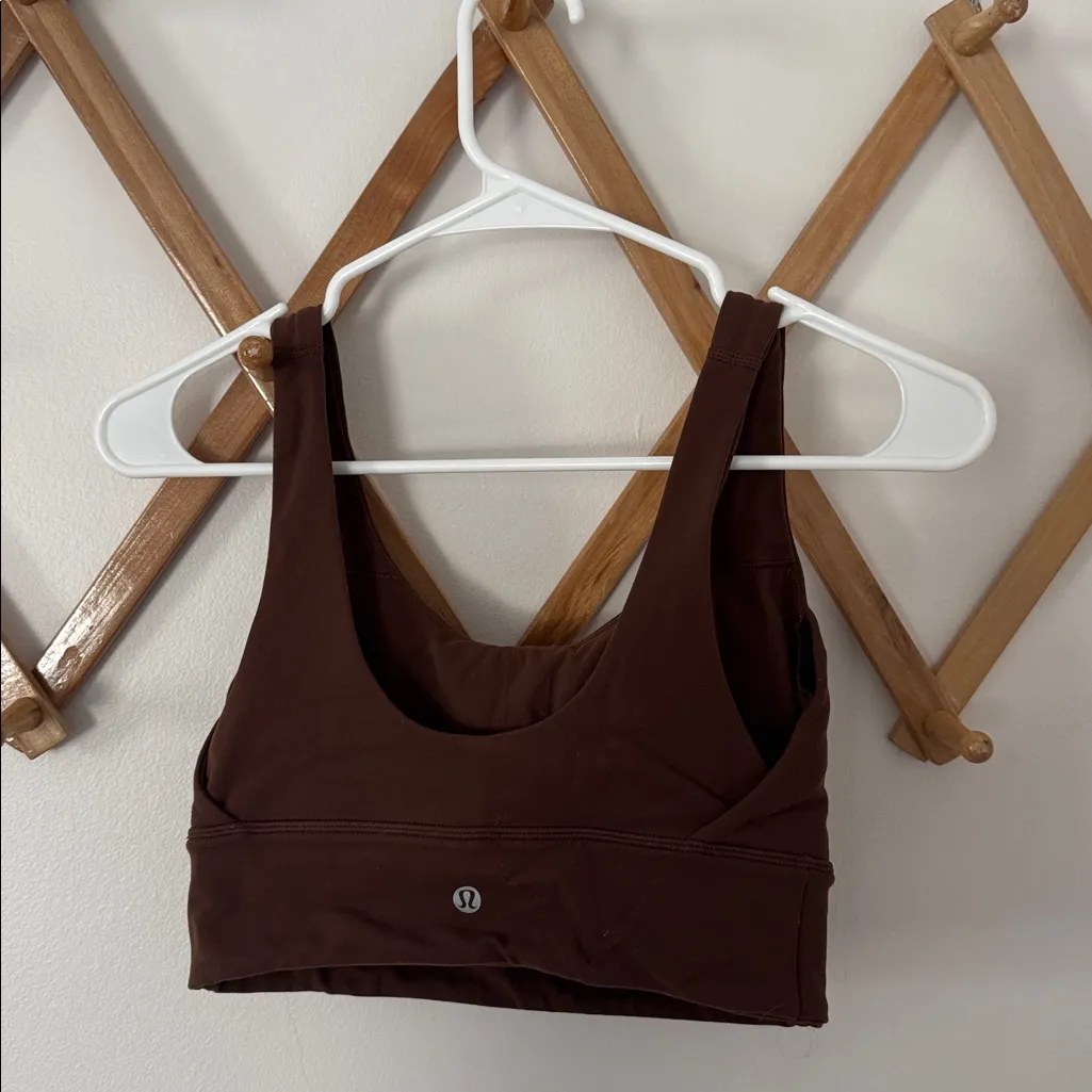 Lululemon  Align Sports Bra C/D Java Brown Size 6 - Image 2