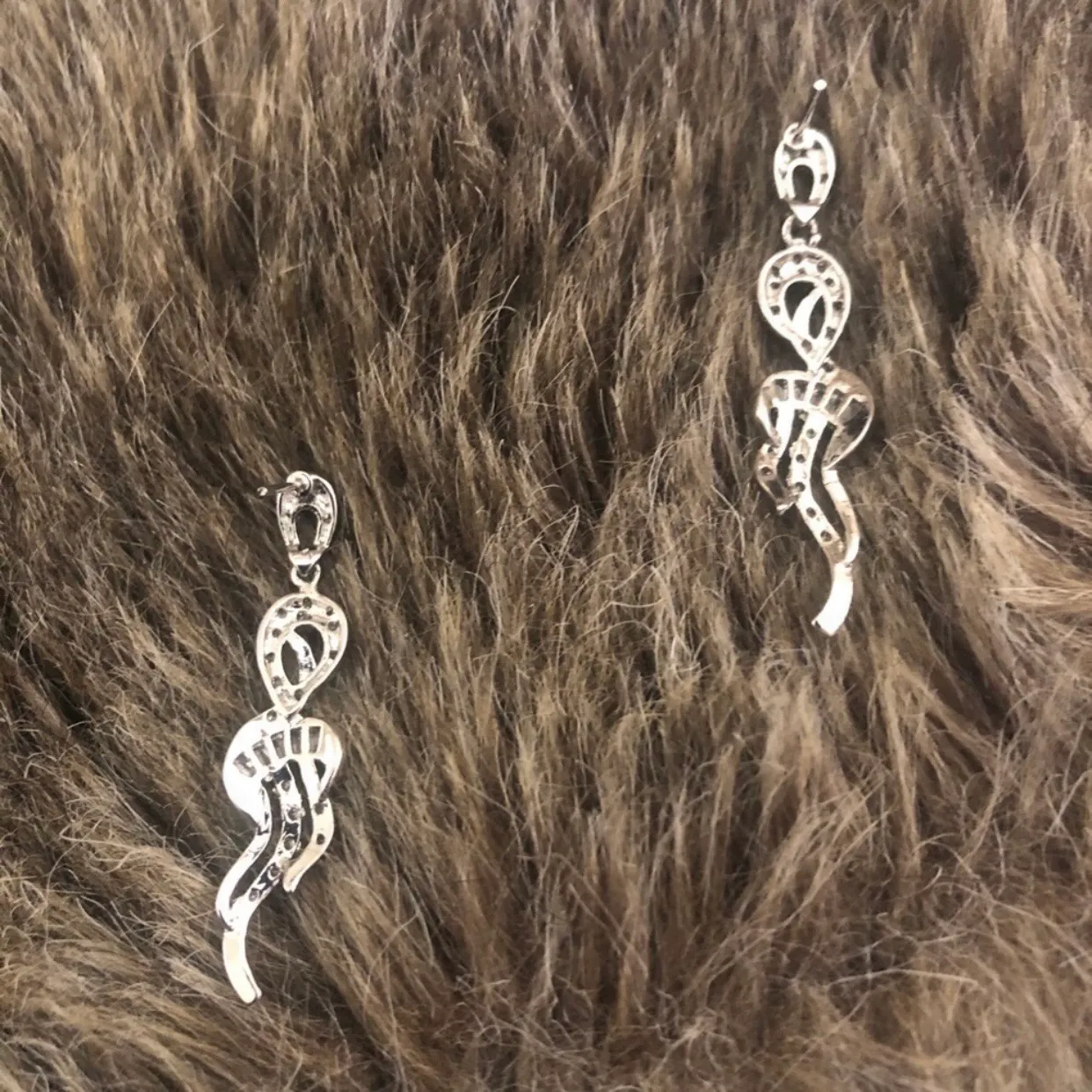 Stunning cubic zirconia silver plated jewelry set - Image 5