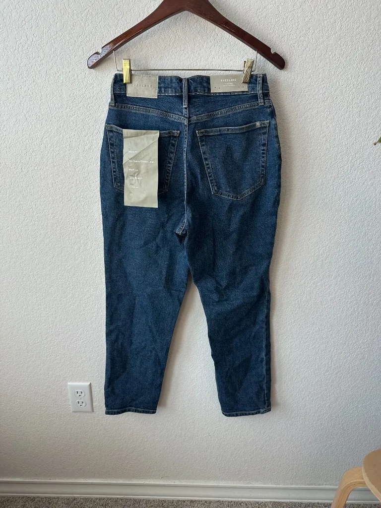  Everlane The Original Curvy Cheeky Jean Crop Straight - Image 7