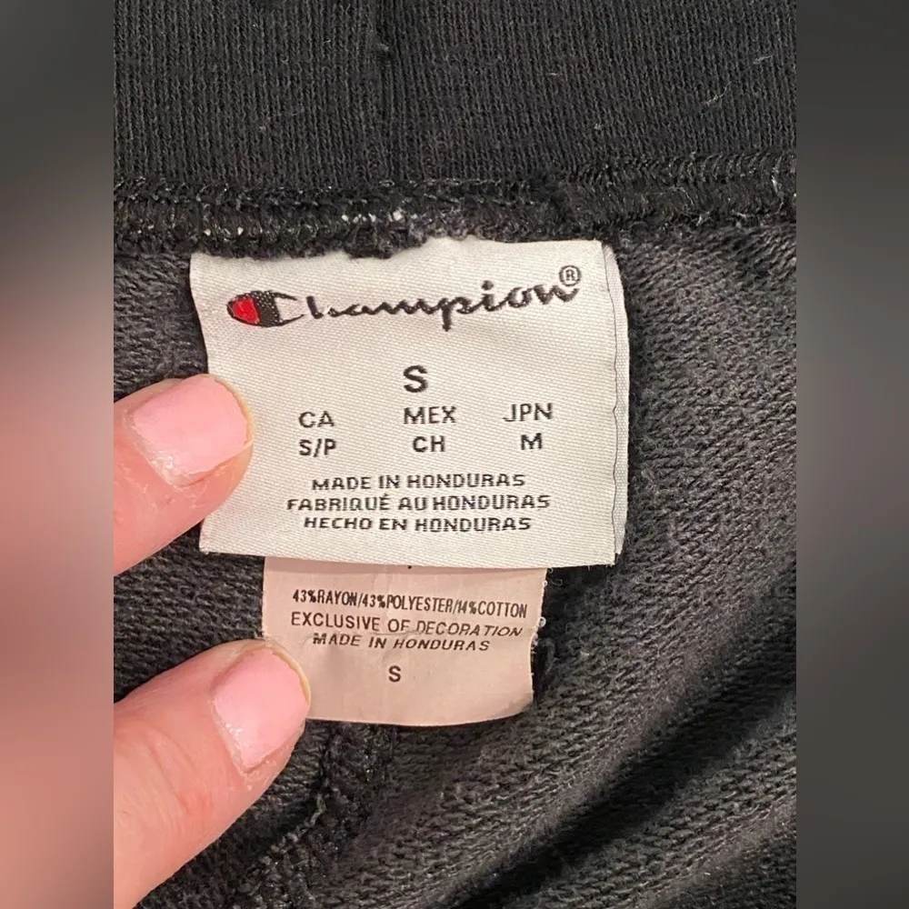 Champion  Black Joggers Small - Image 3