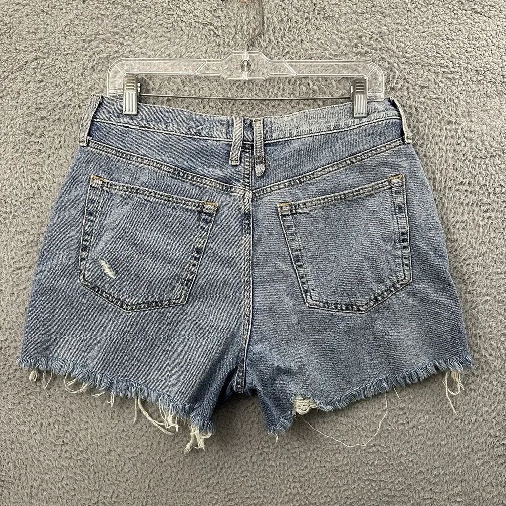 Free People We The Free Makai Cut Off Shorts 3" High Rise Boho Festival Women 31 - Image 3