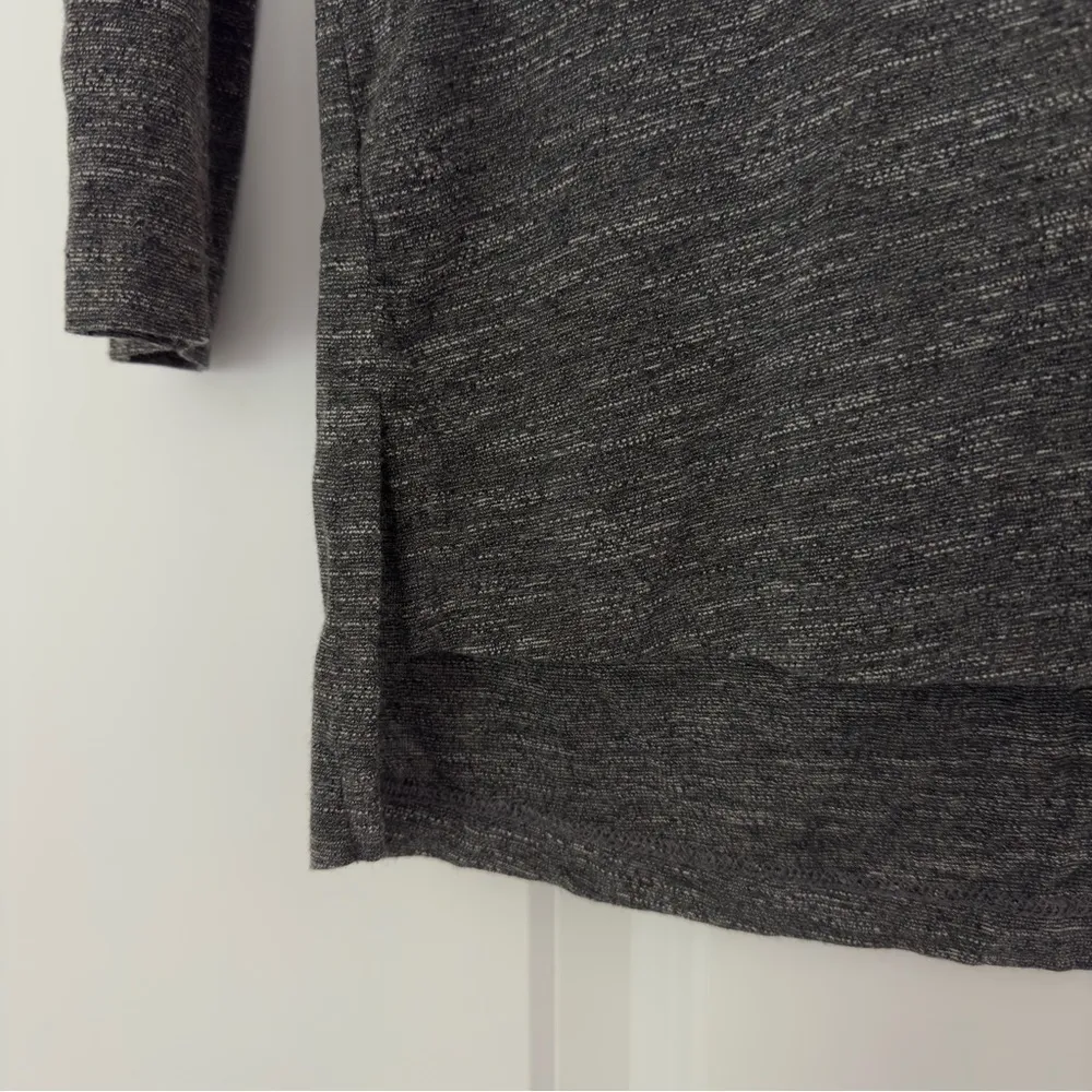 Anthropologie  Dolan Button Front Tunic Cardigan Long Sleeve Stretch Solid Casual - Image 3