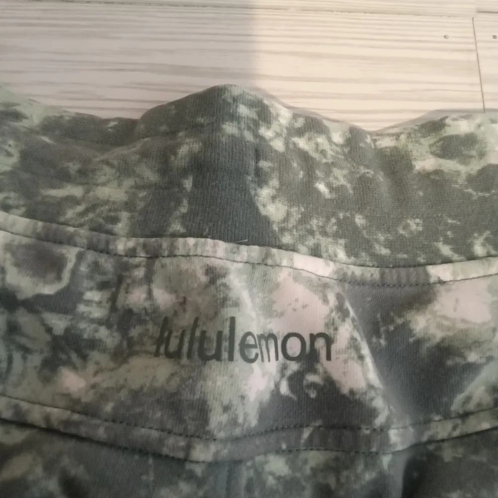 green tie dye elastic waistband athletic balloon legs women's 6 - Image 4