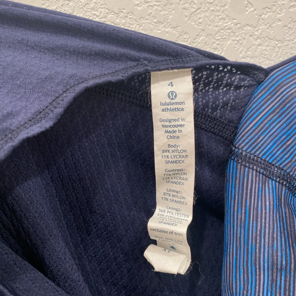 Lululemon C.Y.B Tank Inkwell / Wee Are From Space October Inkwell size 4 - Image 6