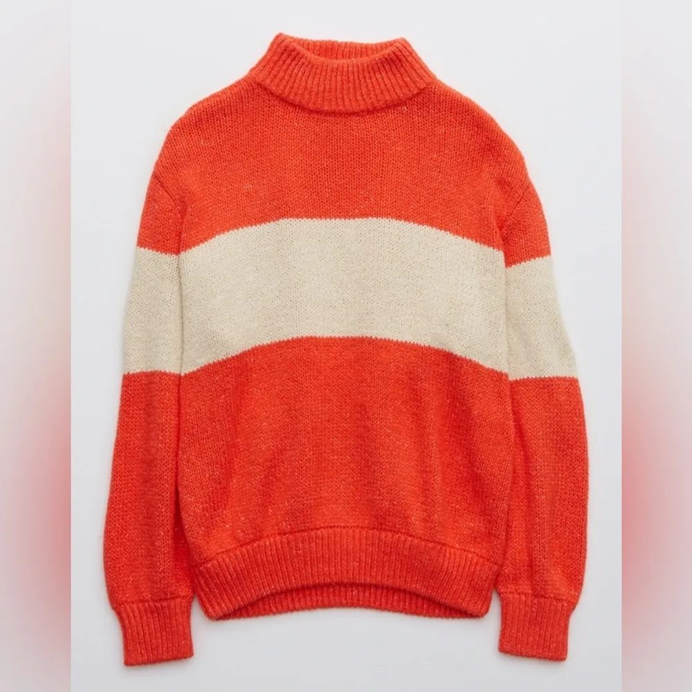 Aerie Oh-Snow-Soft Turtle Neck Pullover Sweater - Image 3