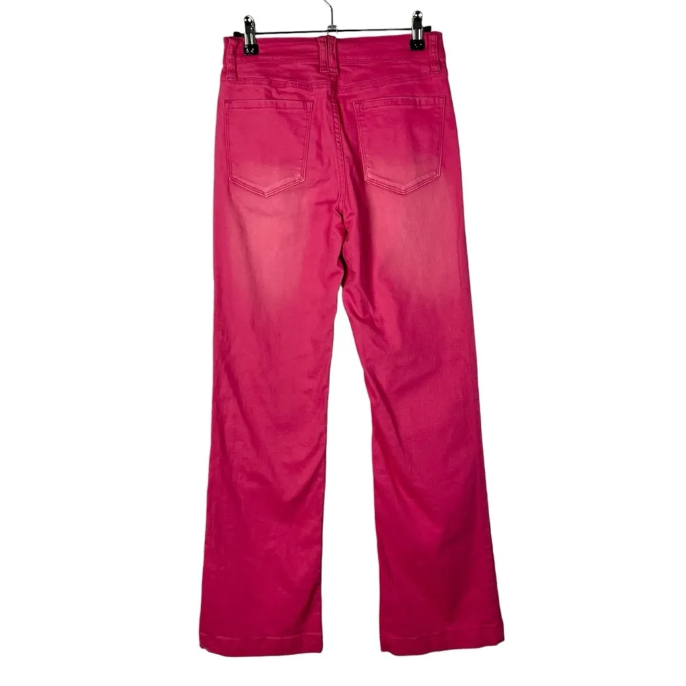 Boutique Hot Pink Bootcut Y2K Relaxed Fit Jeans XS/0 - Image 2