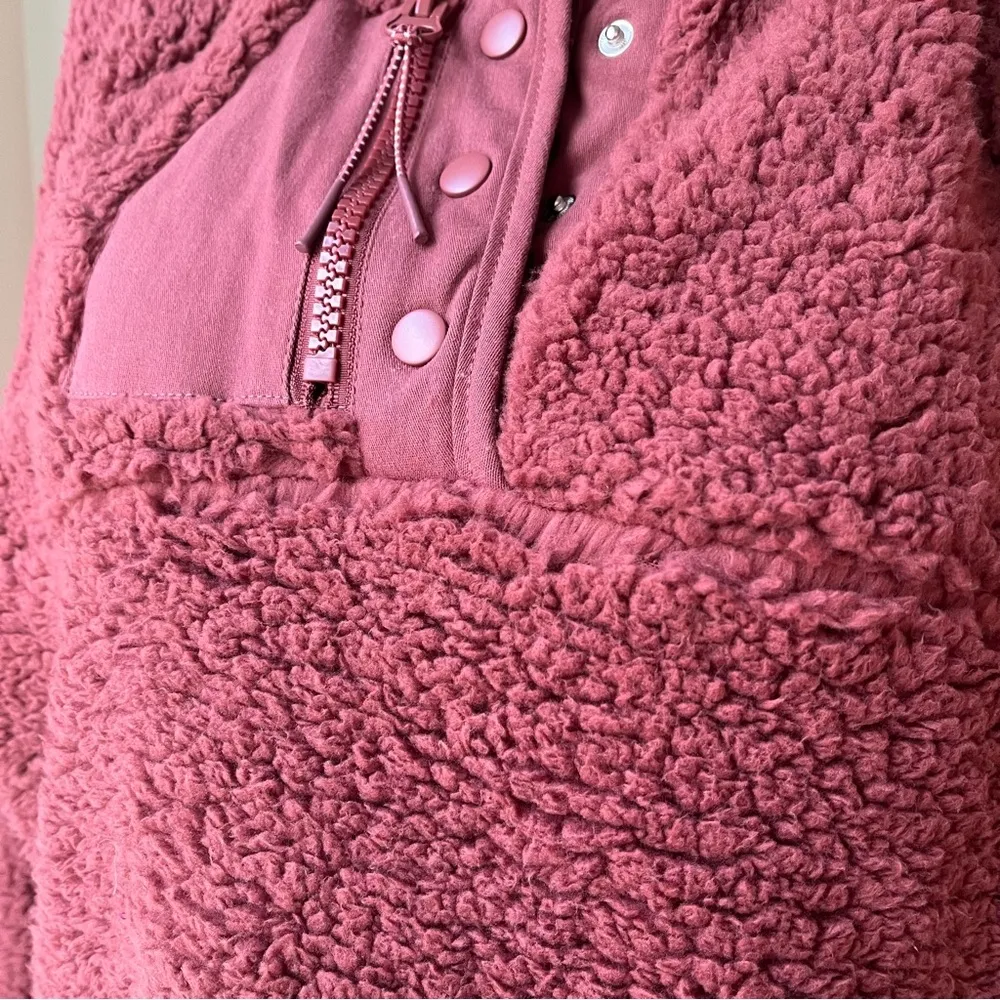 NWT, Forever 21 Active Faux Shearling Pullover - Image 9