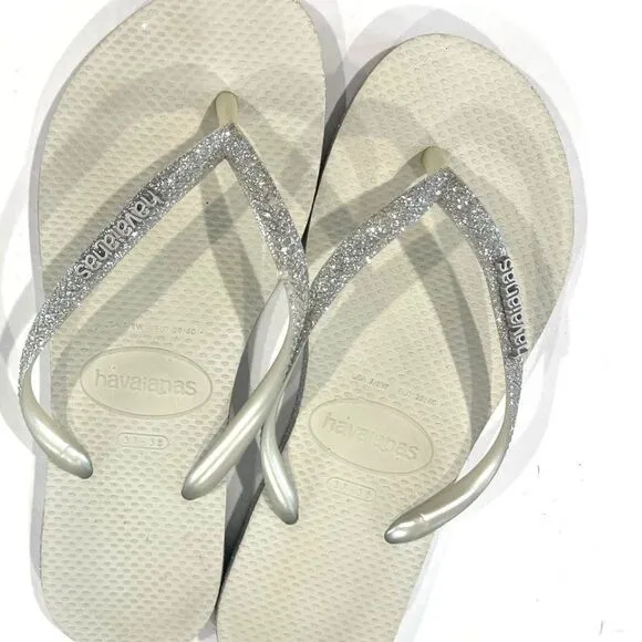 Havaianas Sparkling Silver - Size‎ 37/38 - Image 2
