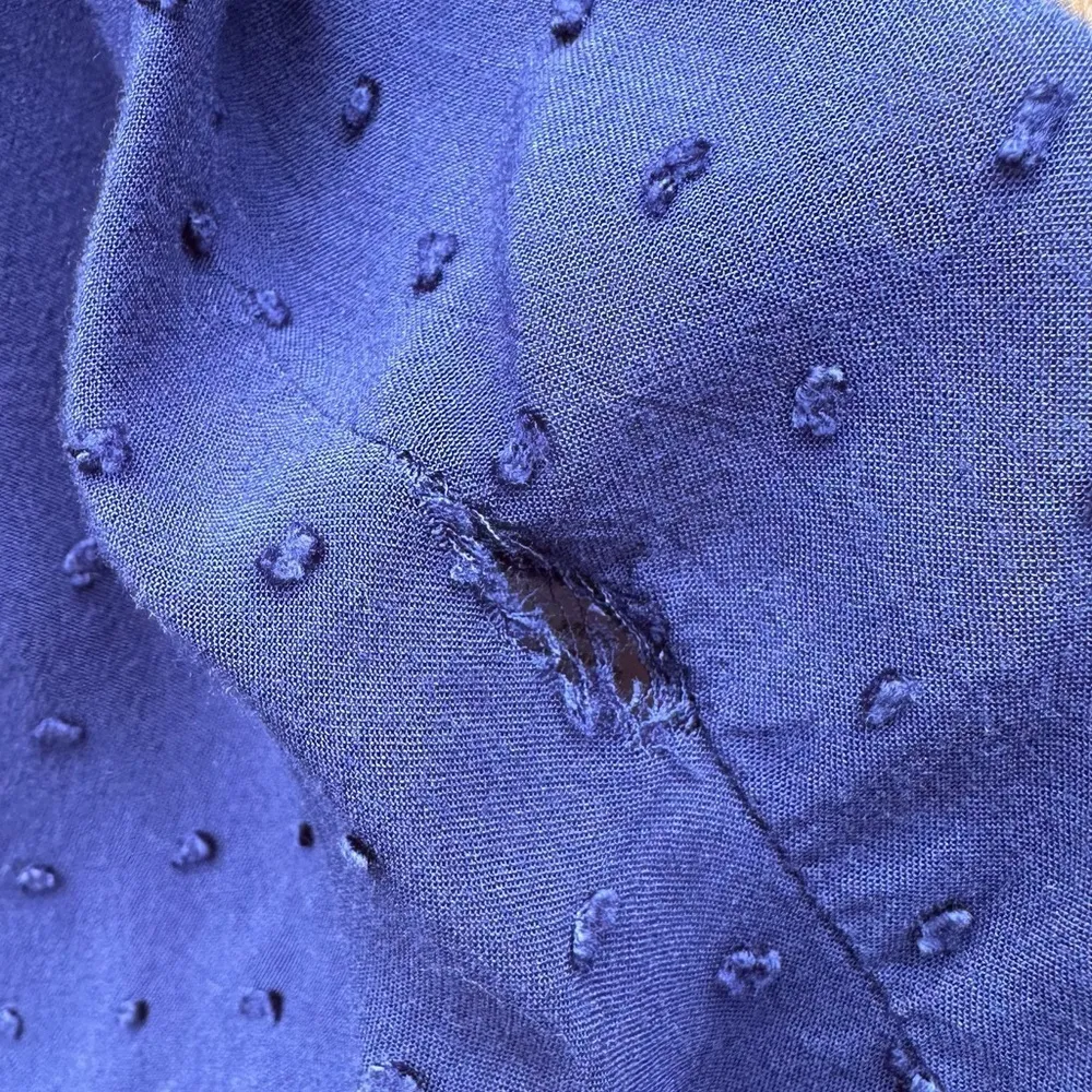 Anthropologie Maeve Emmaline Swiss Raised Clip Dot Textured Blouse Size 4 - Image 7