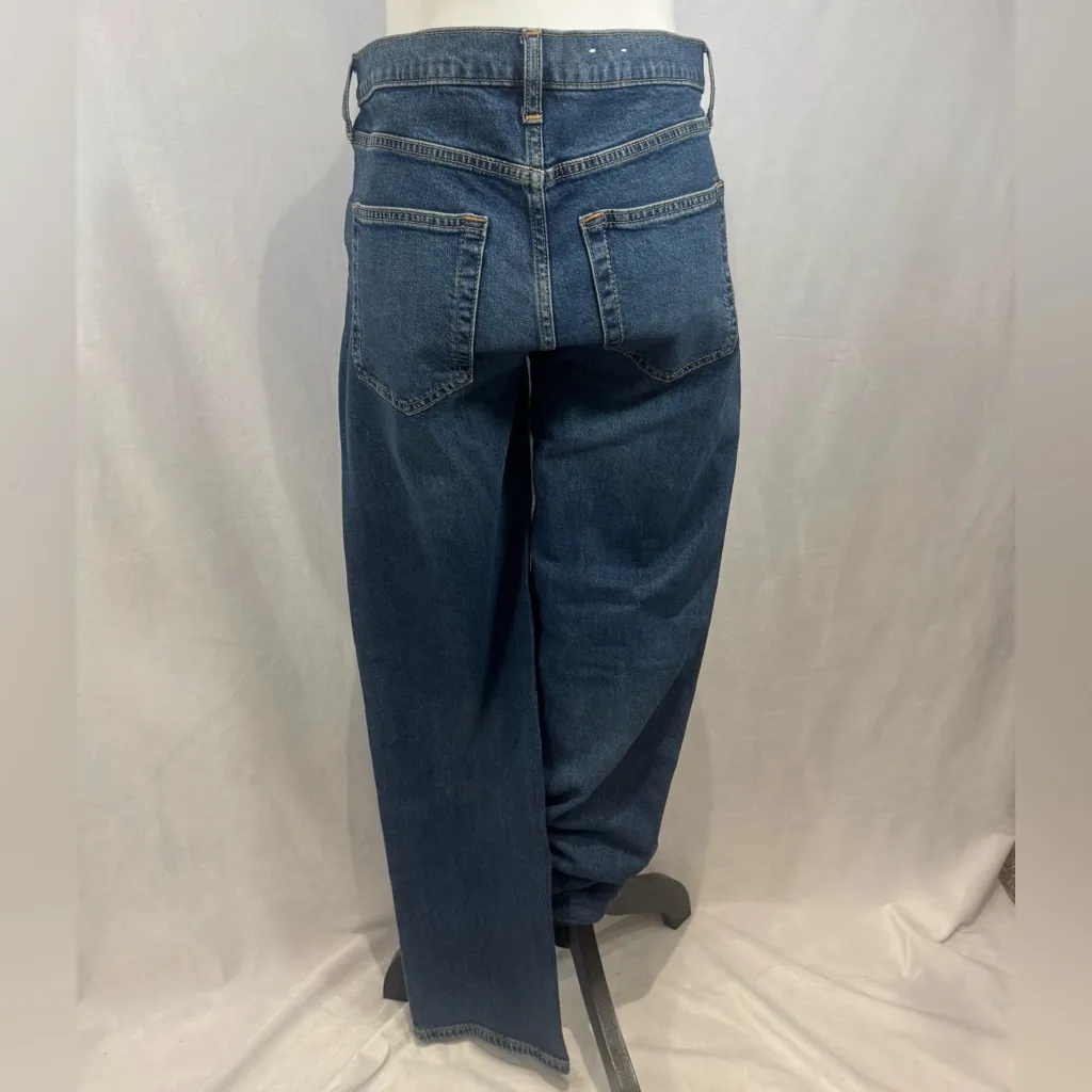 Gap mid rise 90s loose blue jeans size 26 NWOT - Image 6