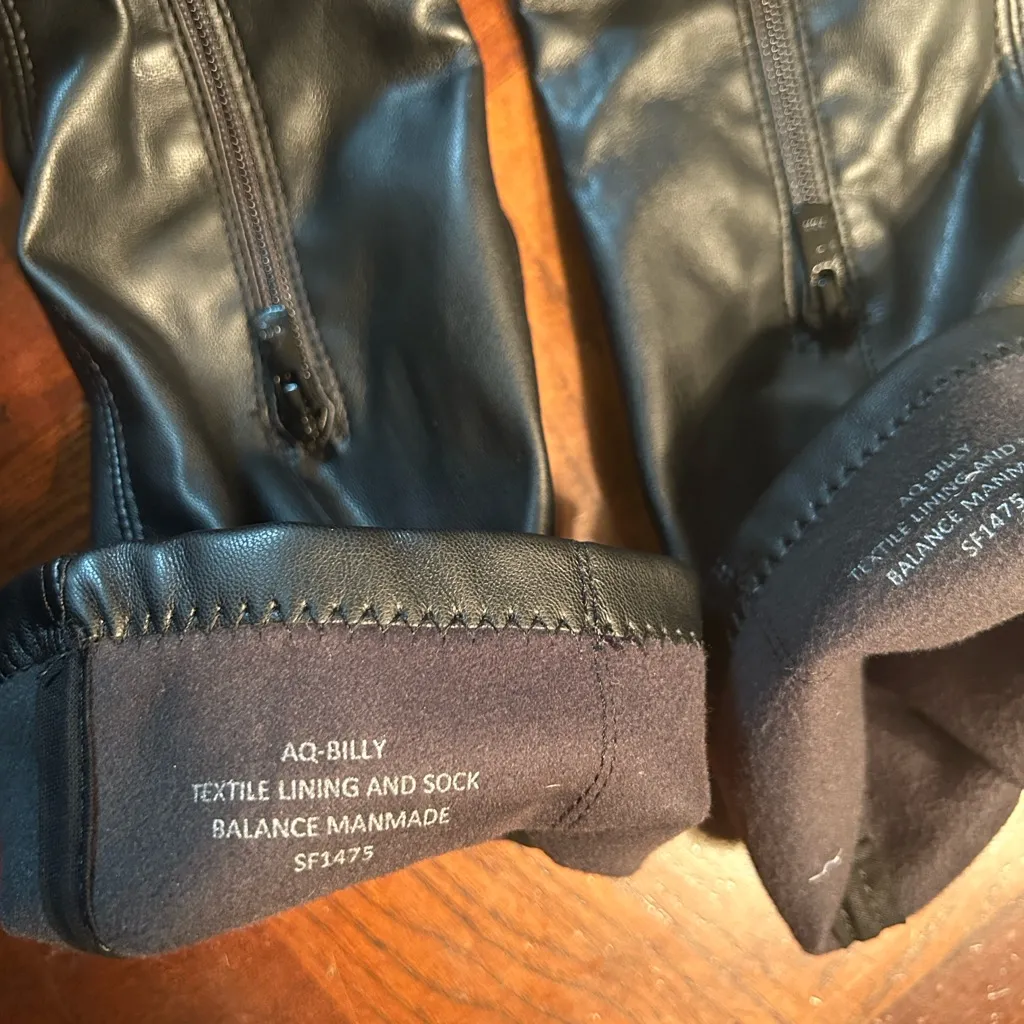 Aqua Black Block  Sock Boots(Size 8) - Image 9