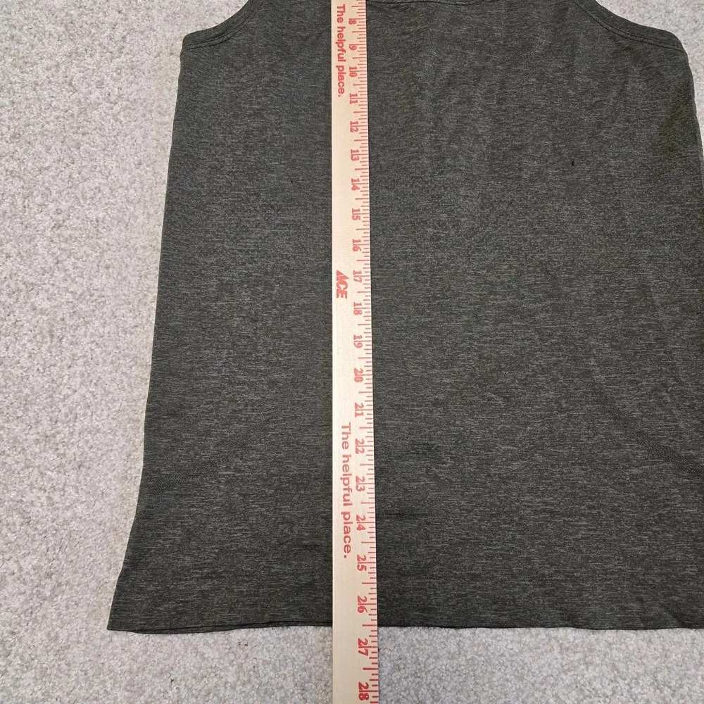 Lululemon Swiftly Tech Running Tank Top Shirt Sz 10 Army Green Women's Excellent - Image 7