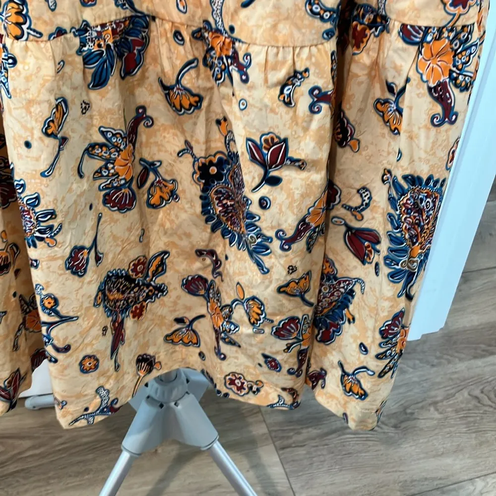 Ellie maxi skirt fall colors elastic waist cute w/ a rust colored blouse NWT - Image 3