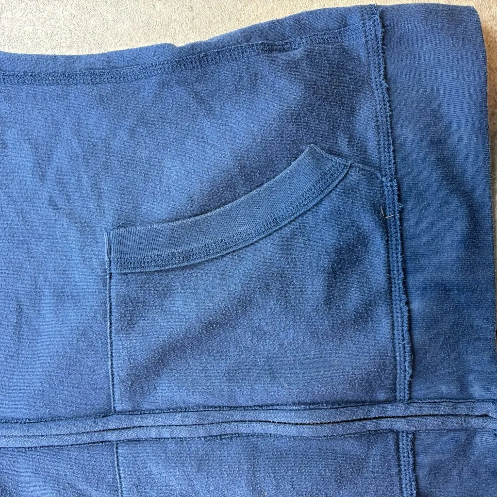Y2k blue aeropostle aero eighty seven spellout zip up hoodie - Image 3