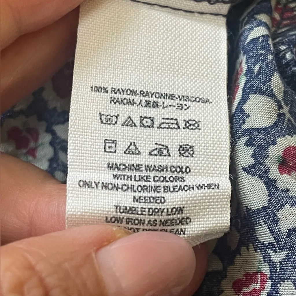 Free People Y2K Leia Floral Jumpsuit Village Country Style Boho Cottagecore Sz S - Image 12