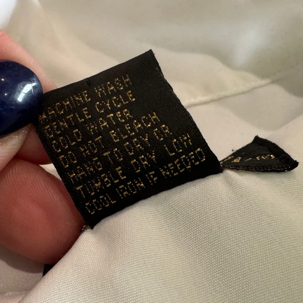 Mureli lightweight white windowpane jacket size medium - Image 3